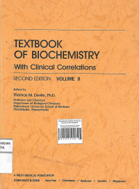 Image of Textbook Of Biochemistry With Clinical Correlations Second Edition Vol.2