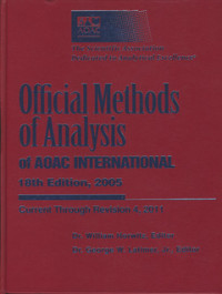 Image of Official Methods Of Analysis of AOAC International 1