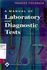 Image of A Manual Of Laboratory & Diagnostic Tests