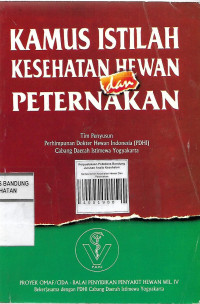 Image of Kamus Istilah Kesehatan Hewan Dan Peternakan