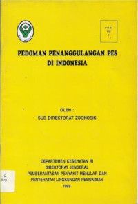Image of Pedoman Penanggulangan Pes di Indonesia