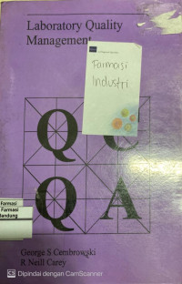 Image of Laboratory Quality Management