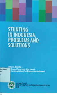 Image of Stunting in Indonesia, Problems and Solutions
