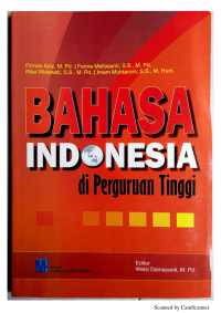 Image of Bahasa Indonesia di perguruan tinggi